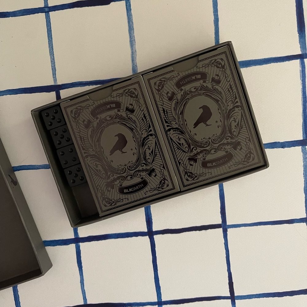 Black smith blackout playing cards